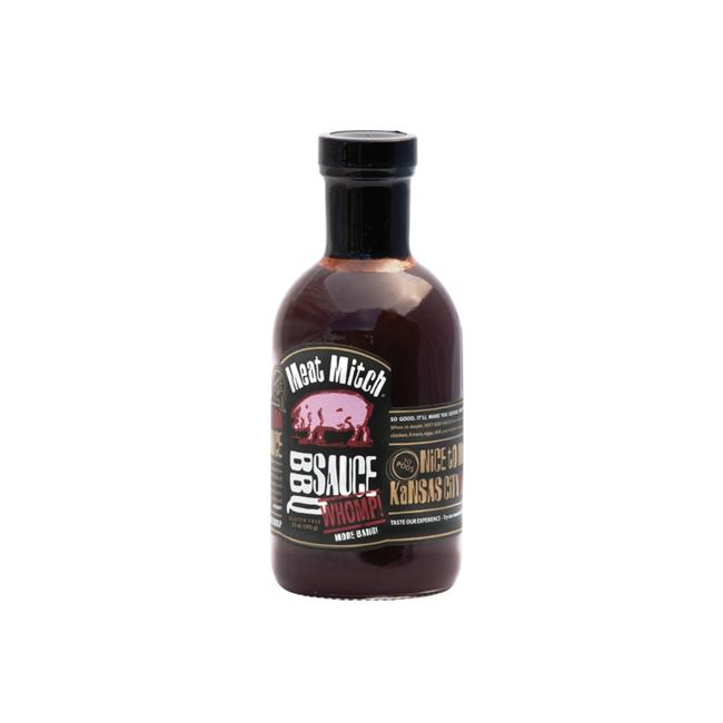 Meat Mitch 21 oz Whomp BBQ Sauce - Pack of 6
