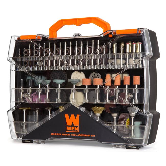 WEN 2007436 Rotary Tool Accessory Kit  282 Piece
