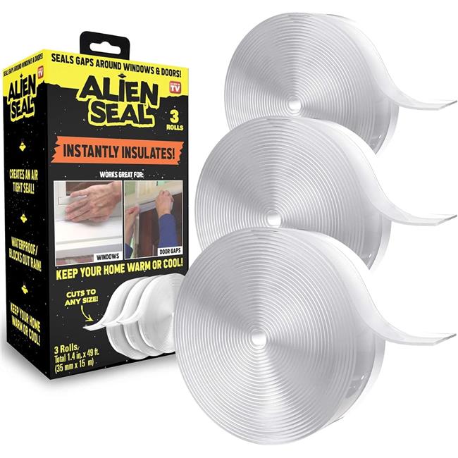 Alien Seal 1.4 in. x 49 ft. Sealing Tape  Clear