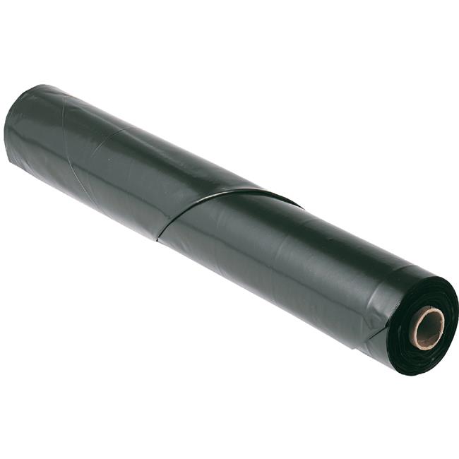 Berry Plastics 50608 32 x 100 ft. 6 Mil Poly Black Film