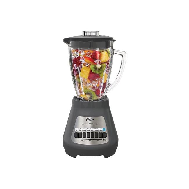 Oster 6030781 Classic 6 Cups 8 Speed Plastic Blender  Gray