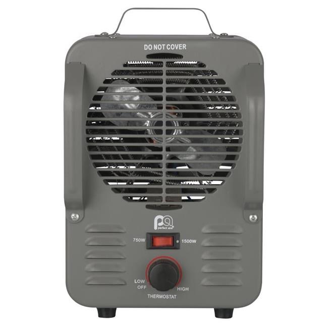 Perfect Aire 4010532 12.25 x 17.25 x 17.25 in. Utility Milkhouse Heater  Gray