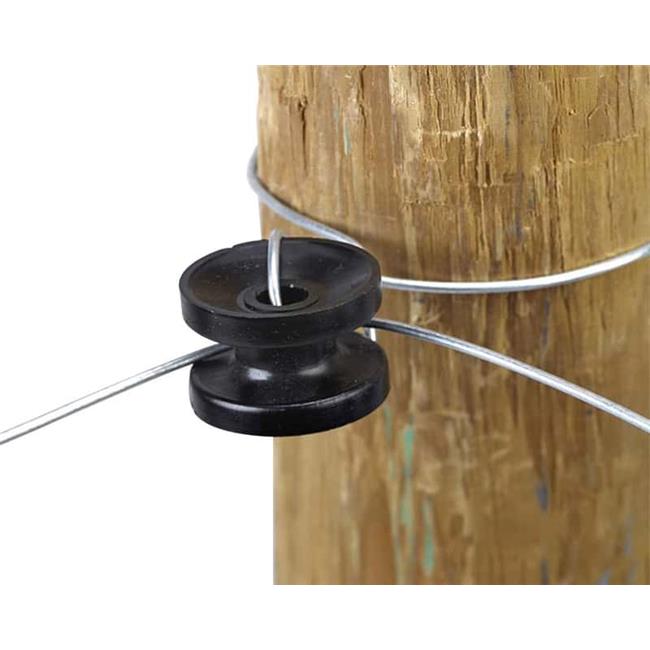 Dare Products 76694 Electric-Powered Corner Insulator Black