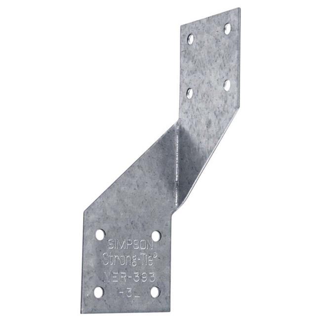 Simpson Strong-Tie 5060433 4.63 x 1.56 in. Galvanized Steel Hurricane Tie - 1...