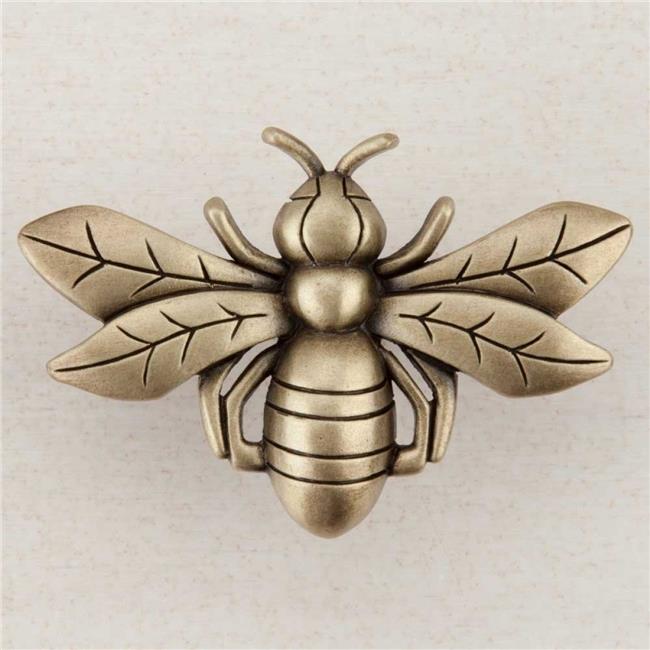 Acorn Manufacturing DQ7AP Artisan Collection Bee Knob  Antique Brass