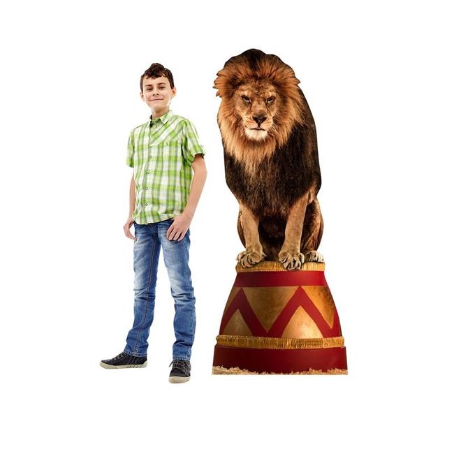 Advanced Graphics 2691 26 x 63 in. Circus Lion Wall Decal