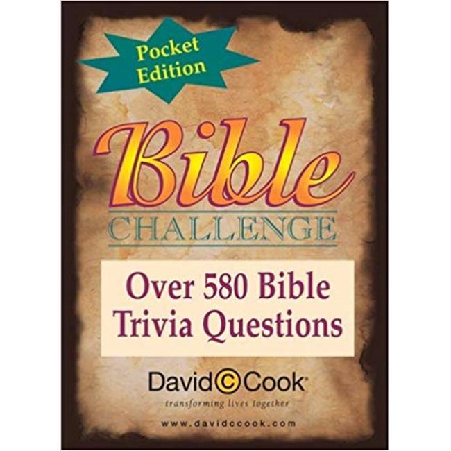 David C Cook 172323 Game-Bible Challenge - Pocket Edition