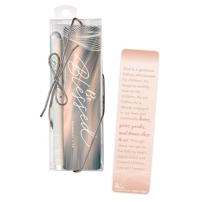 Christ To All 356188 Be Blessed Bookmark & Pen Gift Set