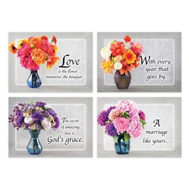Warner Press 469522 Boxed Card - Bouquets of Memories Assorted Anniversary - ...