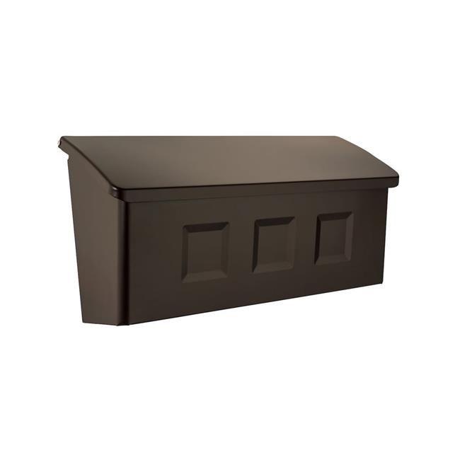 Architectural Mailboxes 2689RZ Wayland Wall Mount Mailbox - Rubbed Bronze - S...