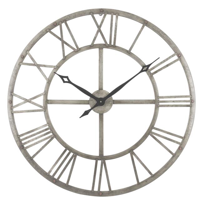 Aspire 5551 Samson Metal Wall Clock  Gray