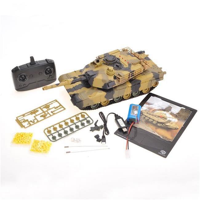 Azimport M1A2 Military 16 in. Remote Control Battle Tank Toy