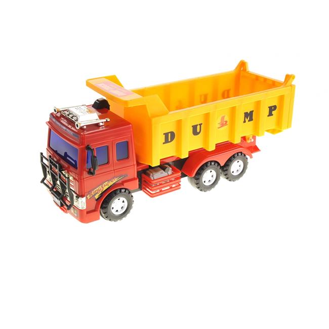 Big Dump Truck Toy for Kids with Friction Power Heavy Duty