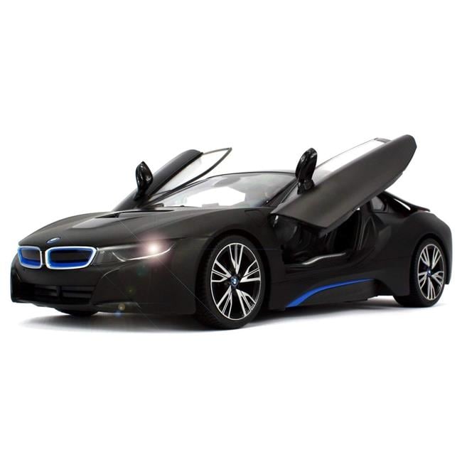 AZ Trading & Import BI8O14B RC BMW I8 1-14 Scale with Opening Doors Black - Picture 1 of 1