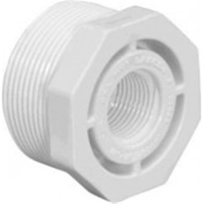 1.5 in. Male Pipe Thread x 0.75 in. Female Pipe Thread PVC Reducer
