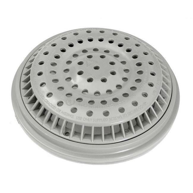 Waterway WW6402317V 8 in. Anti Vortex VGB Compliant Drain Cover  Grey