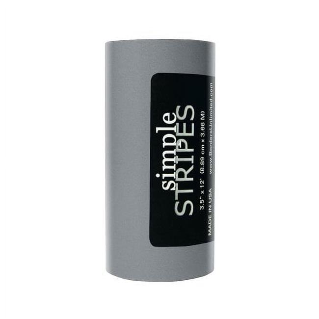 Borders Unlimited 30017 Silver Simple Stripes