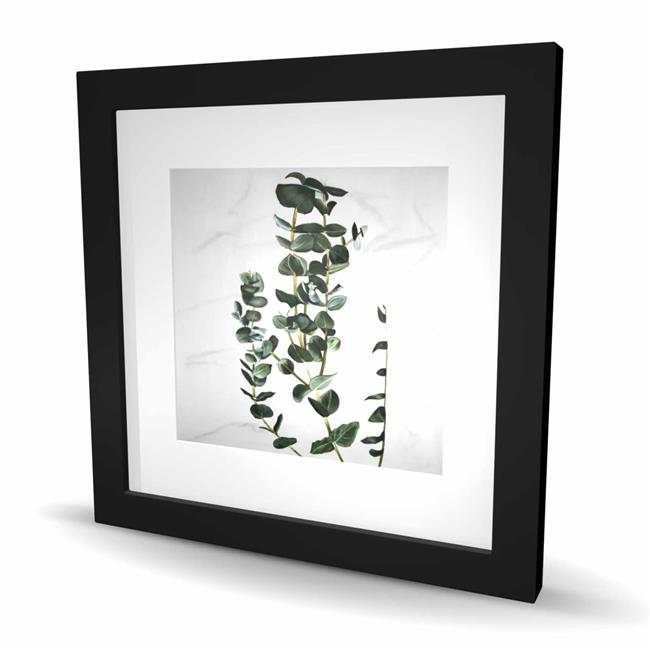 Begin Home Decor C1FM1616CRF5ET 16 x 16 in. Eucalyptus Stems - Floral Bathroo...