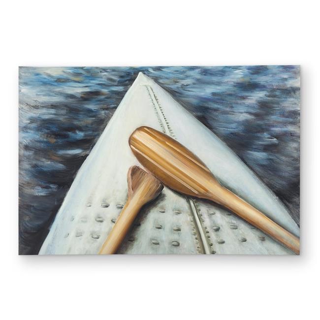 2x3 ft. Canoe Adventure Rug - Marine Outdoor Area Rug for Home Decor - Rectangle