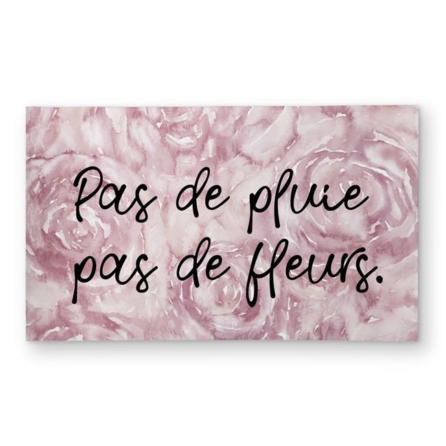 Begin Home Decor C1ROAR35L92PIS 3 x 5 ft. Pas De Pluie Pas De Fleurs - Outdoo...