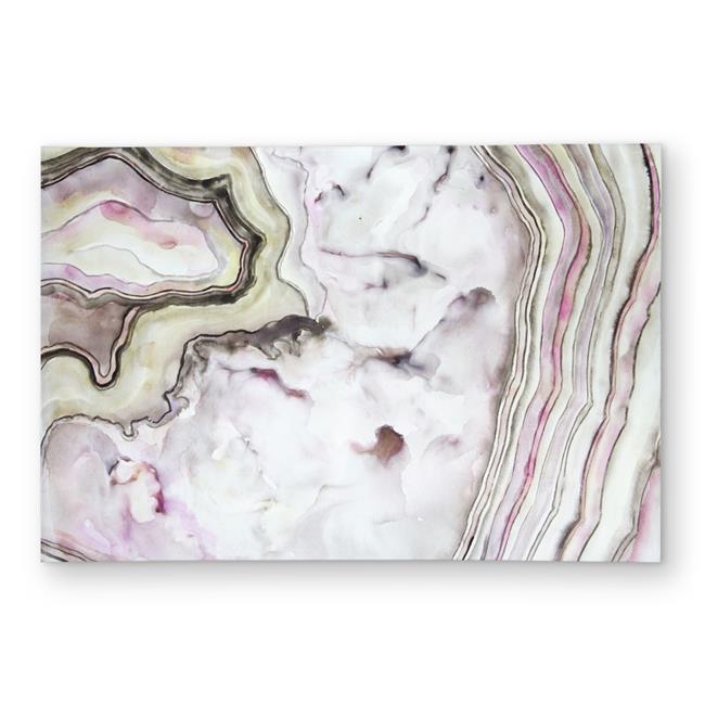 Begin Home Decor C1ROAR23AYJJKN 2 x 3 ft. Agate Pink Abstract Outdoor Area Ru...