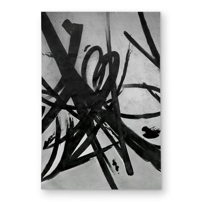 Begin Home Decor C1ROAR23FKY1TH 2 x 3 ft. Circular Strokes - Office Minimalis...