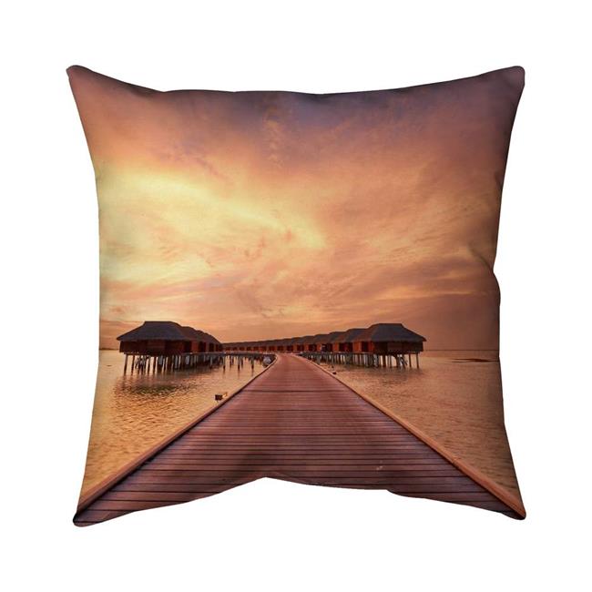 Begin Home Decor 5542-1616-PH14 16 x 16 in. Exotic Coral Pillow - Sea Villas ...