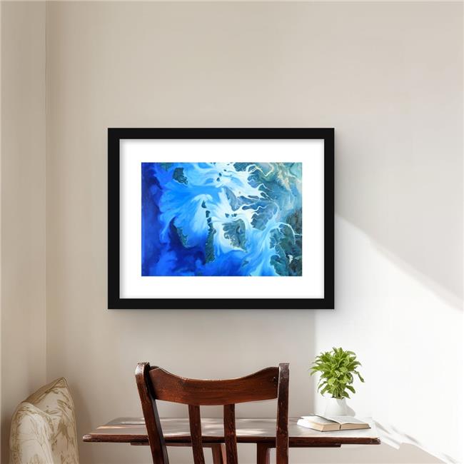Begin Home Decor C1FM16209M56ZJ 16 x 20 in. Satellite View of Mergui Islands ...