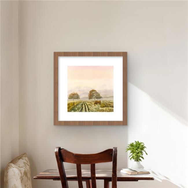Begin Home Decor C1FM1616XFYF64 16 x 16 in. Sweet Morning in the Countryside ...