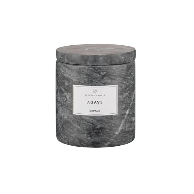 Blomus 65455 FRABLI Scented Candle with Marble Container Agave Fragrance - Ma...