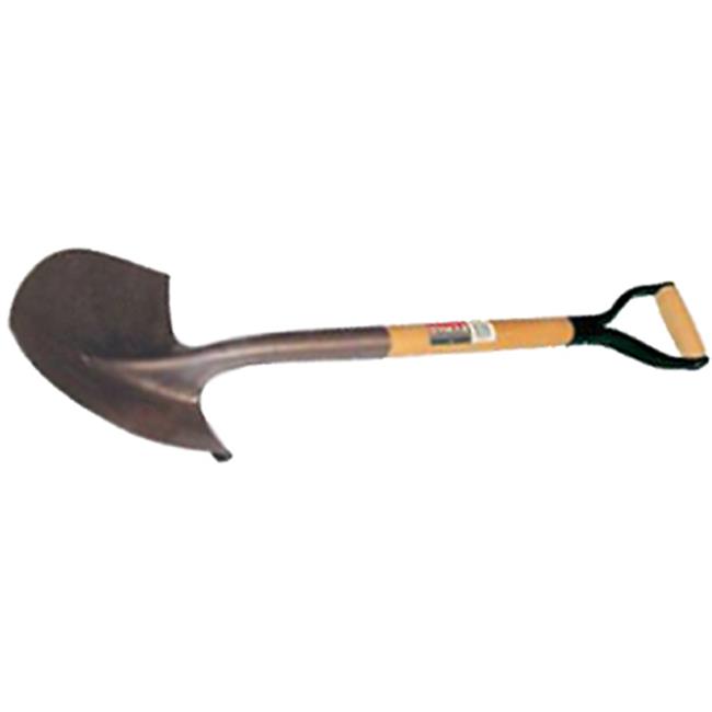 Seymour Manufacturing 49831 D-Handle Round Point Shovel with 26 in. Hardwood ...