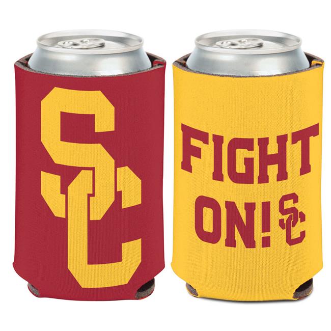 Wincraft 3208535093 NCAA USC Trojans Can Cooler Slogan Design