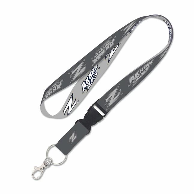 Wraft 3208533874 Akron Zips Lanyard with Detachable Buckle Two Tone