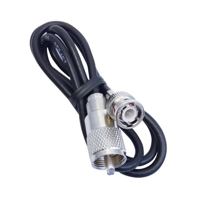 Procomm P3BNC 3 ft. RG58 Coax Cable with One Pl259 & One BNC Male Connector