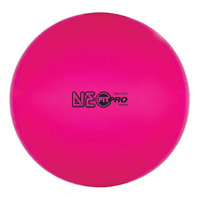 Champion Sports FP65NP 65 cm Fitpro Training & Exercise Ball  Neon Pink