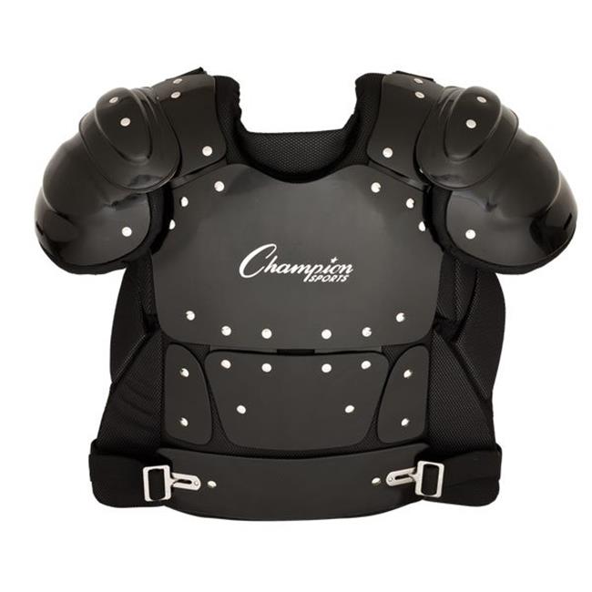 Champion Sports P200 17 in. Outside Plastic Shield Professional Umpire Chest ...