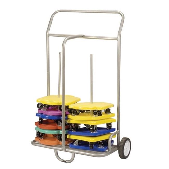 Champion Sports SC036 Scooter Storage Cart  Silver