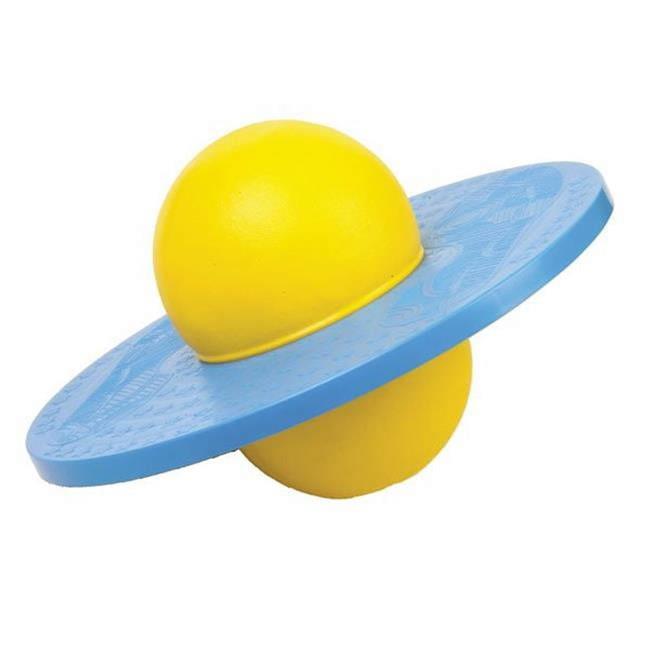 Champion Sports LBALL Balance Platform Ball  Yellow & Blue