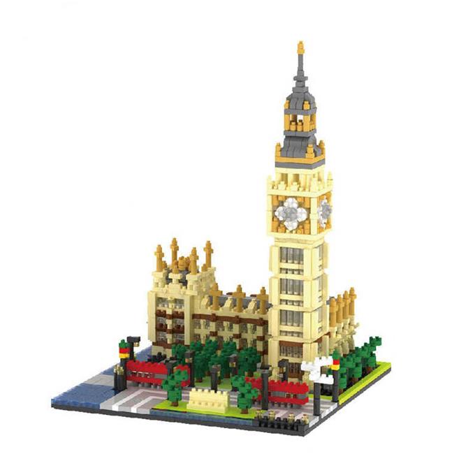 WL Toys YZ058 The Big Ben Tower in London Micro Blocks Set