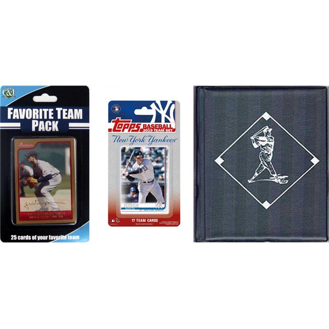 C&I Collectables 2019YANKEESTSC MLB New York Yankees Licensed 2019 Topps Team...