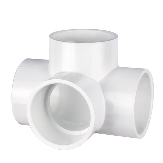 Circo 46-U 2 in. 4 Way LT PVC Pipe Fitting