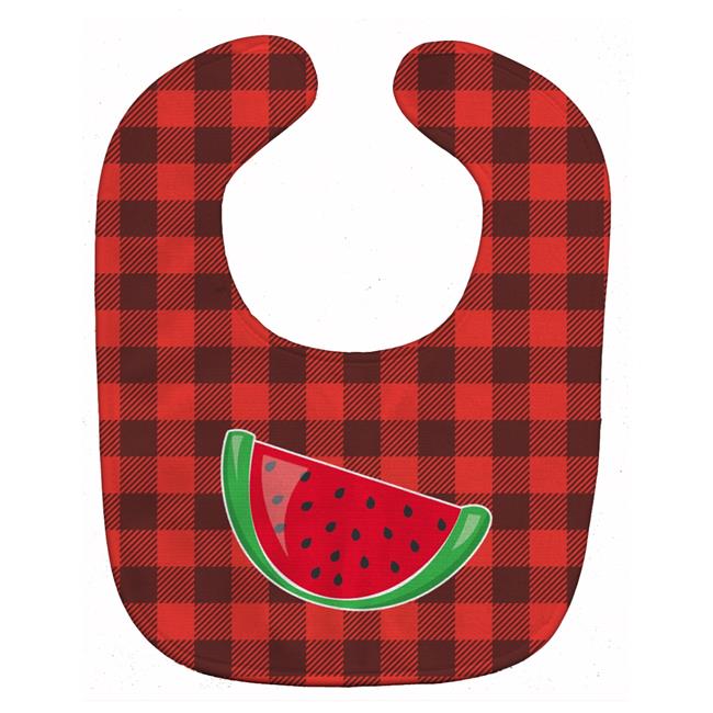 Carolines Treasures BB8630BIB Backyard BBQ Watermelon Baby Bib