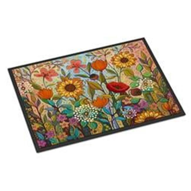 Carolines Treasures PPD3017JMAT 24 x 36 in. Joy in the Morning Flowers Indoor...