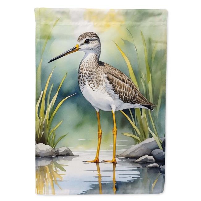 Carolines Treasures DAC8553CHF 40 x 28 in. Greater Yellowlegs Bird House Flag