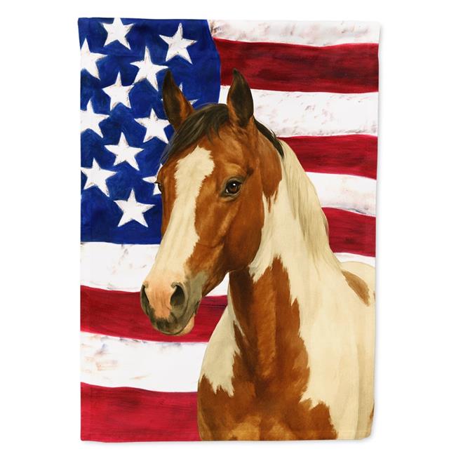 Carolines Treasures WDK6511CHF 40 x 28 in. Bay Sabino Paint Horse American Ho...