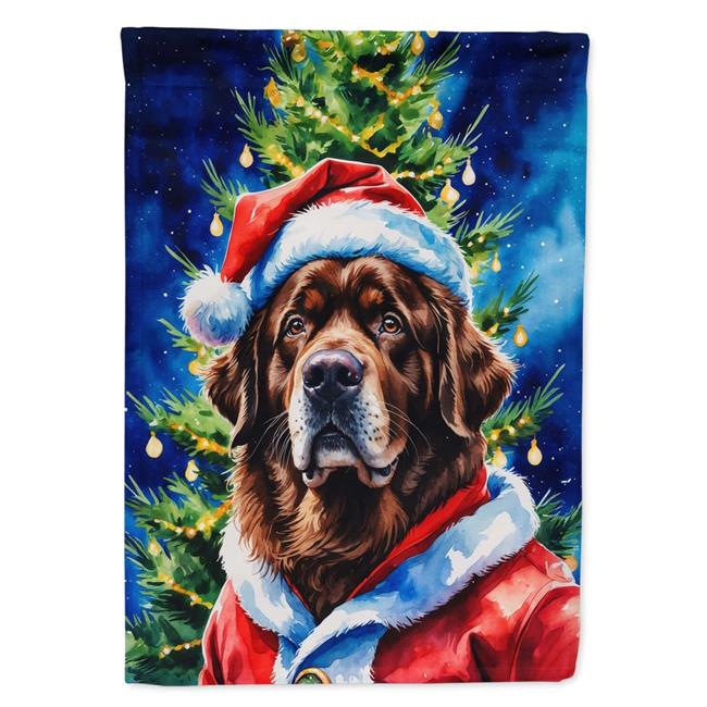 Carolines Treasures DAC8499CHF 40 x 28 in. Chocolate Found Land Christmas Hou...