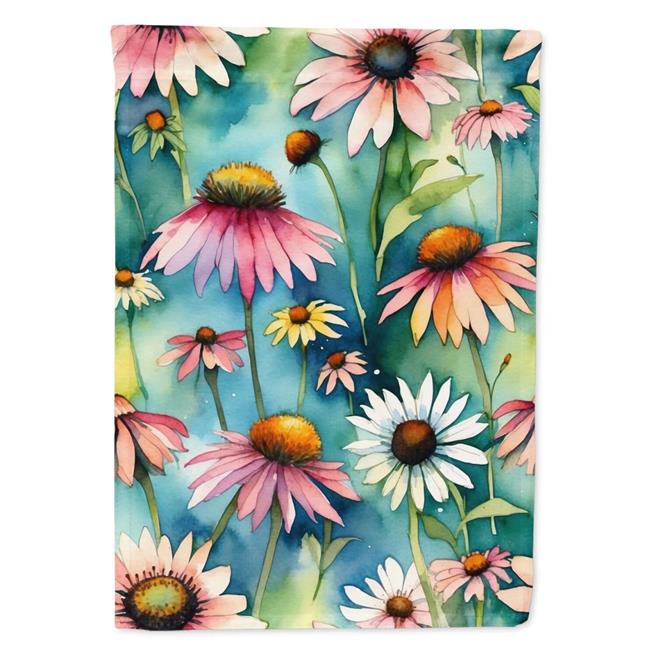 Carolines Treasures DAC8589CHF 40 x 28 in. Coneflowers House Flag