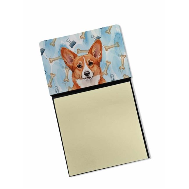 Carolines Treasures DAC9221SN 5.25 x 3.25 in. Red Cardigan Welsh Corgi Cowork...