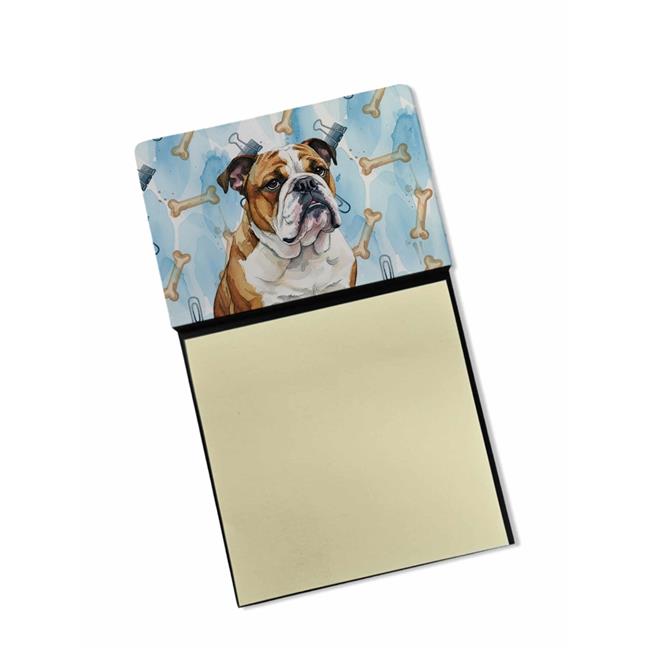 Carolines Treasures DAC9274SN 5.25 x 3.25 in. Brindle & White English Bulldog...