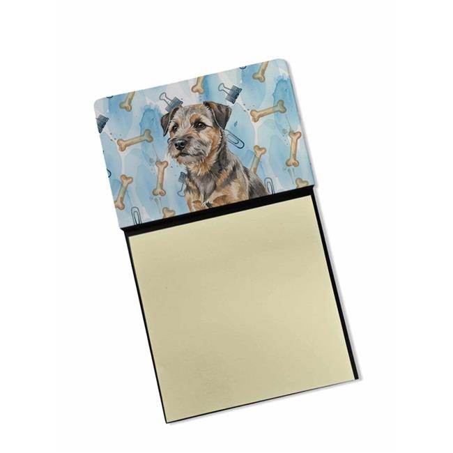 Carolines Treasures DAC9186SN 5.25 x 3.25 in. Grizzle & Tan Border Terrier Co...